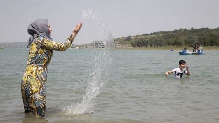 Грозненское море пляж