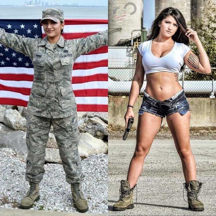 Девушка в шортах