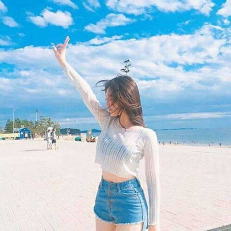 Кореянки на море