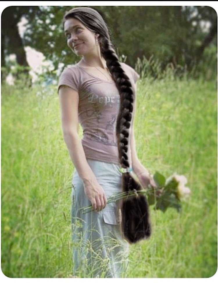 Наталья Онуфрейчук длинная коса