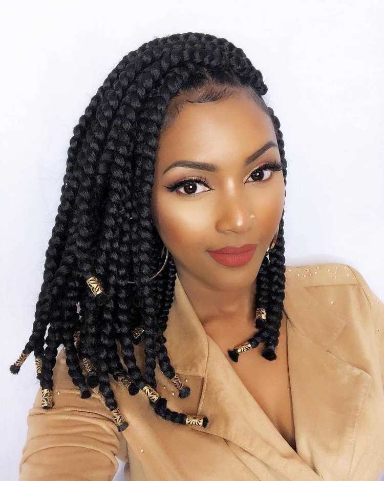 Афрокосы Box Braids