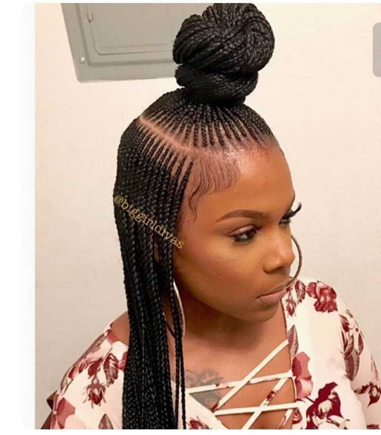 Девочки с макияжем красивые с африканскими косичками