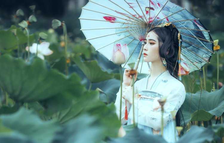 Ольга Итыгилова фотосессия гейша