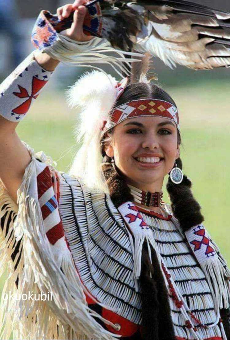 Женщины индейских племен Северной Америки