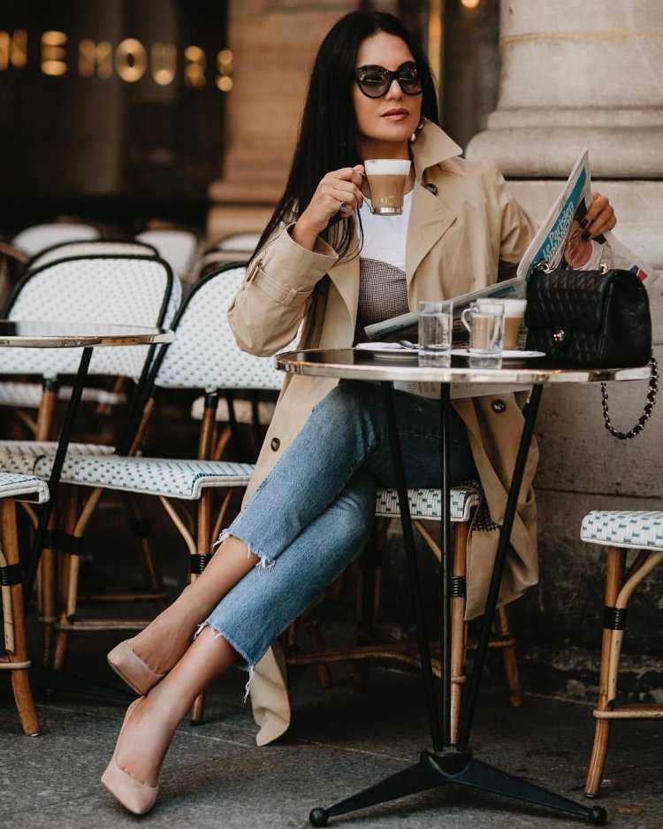 Мода Парижа Франции стиль Парижский Шик