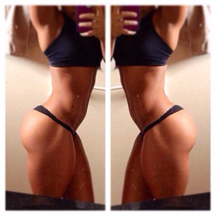 Накаченная попа