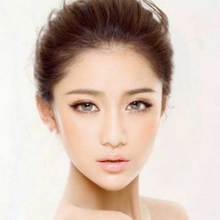 Кореянка чистая кожа