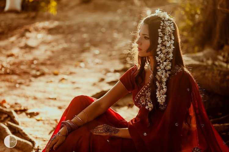 Девушка в Сари