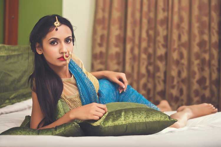 Блогерша индианка