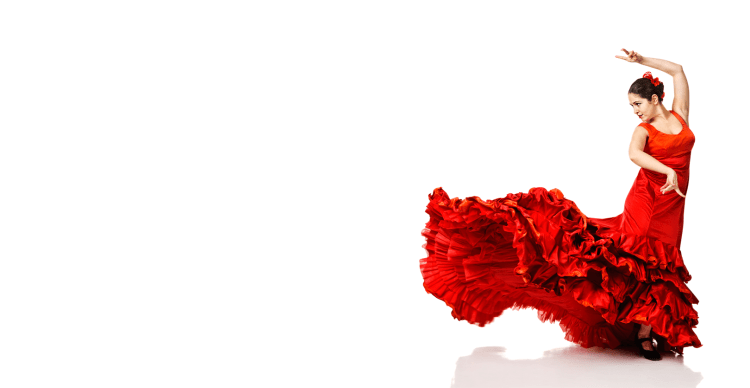 Испанская девушка в платье4