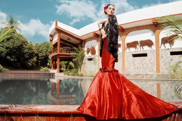 Фотосессия в испанском стиле в Песках