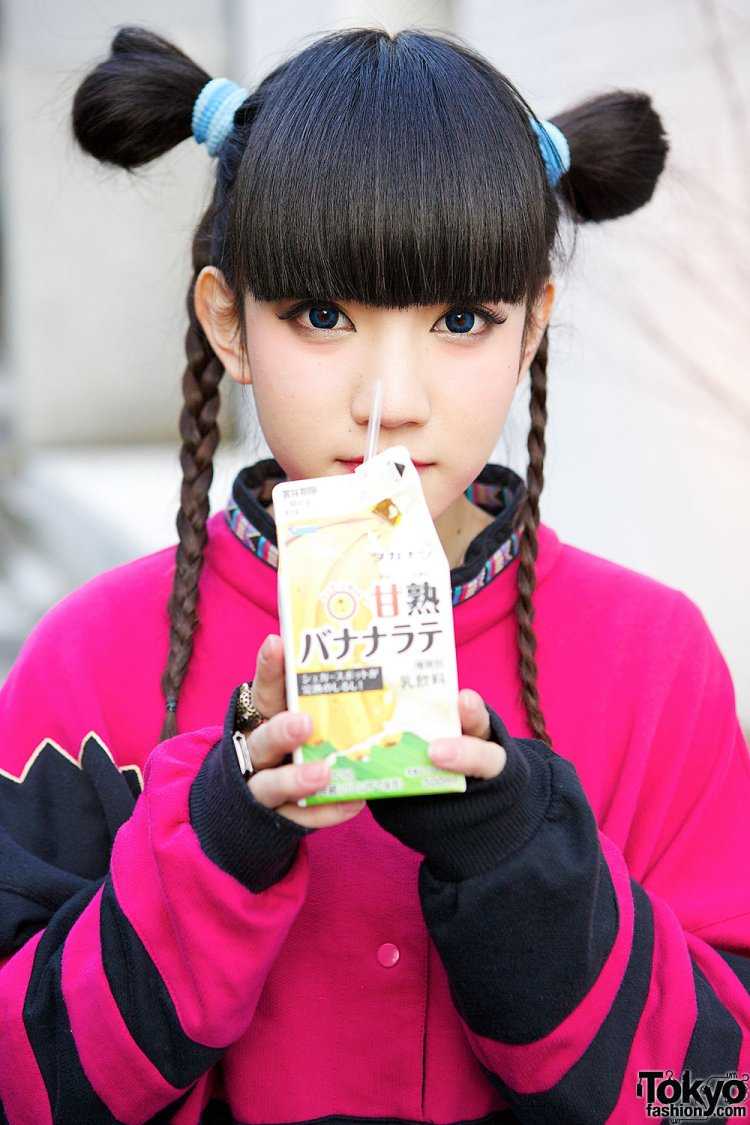 Японские прически для девушек современные