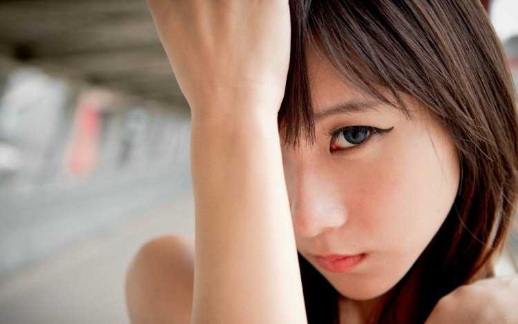 Японские девушки глаза