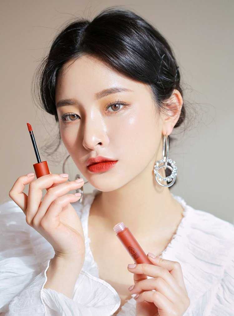 Макияж губ кореянок