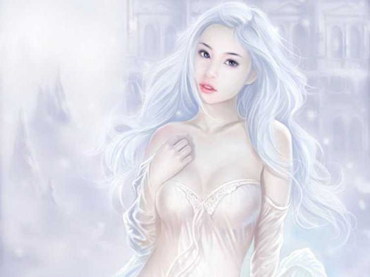 Анастасия Юдина беловолосая