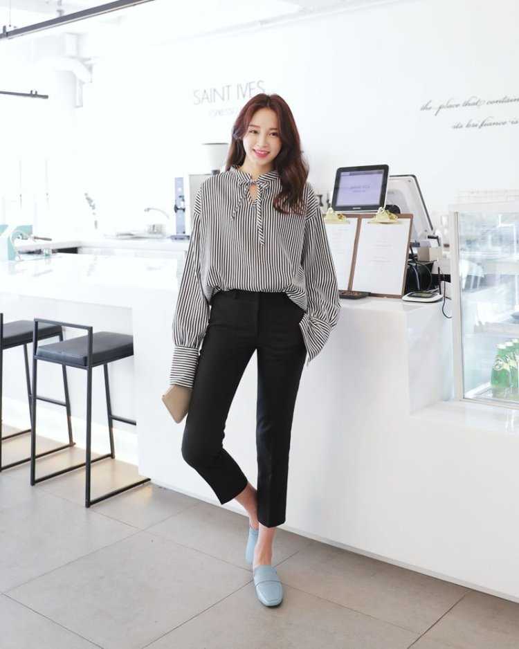 Корейская одежда для девушек джинсы