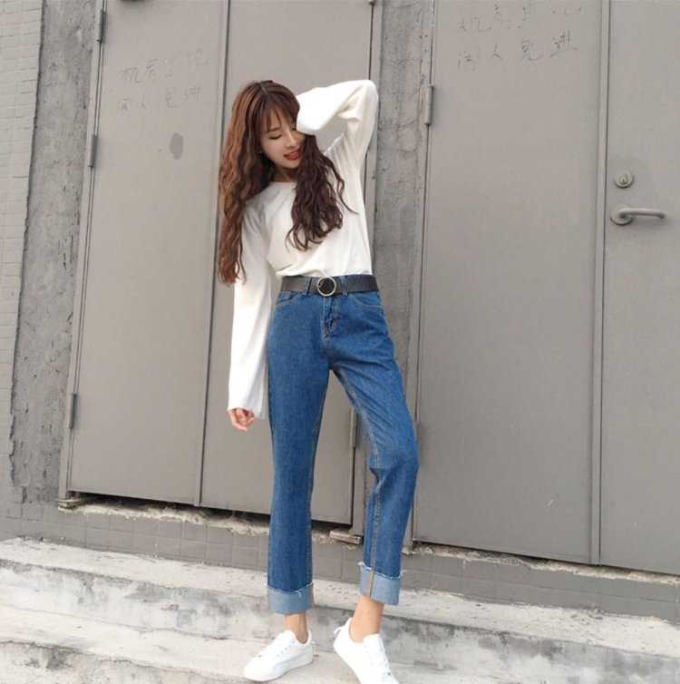 Кореянки в джинсах