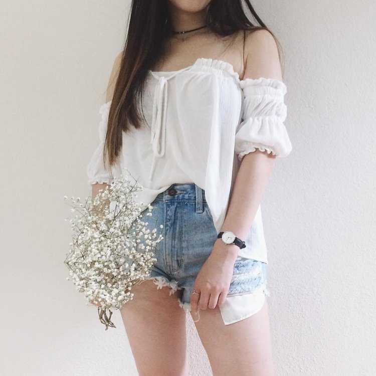 Корейская одежда для девушек шорты