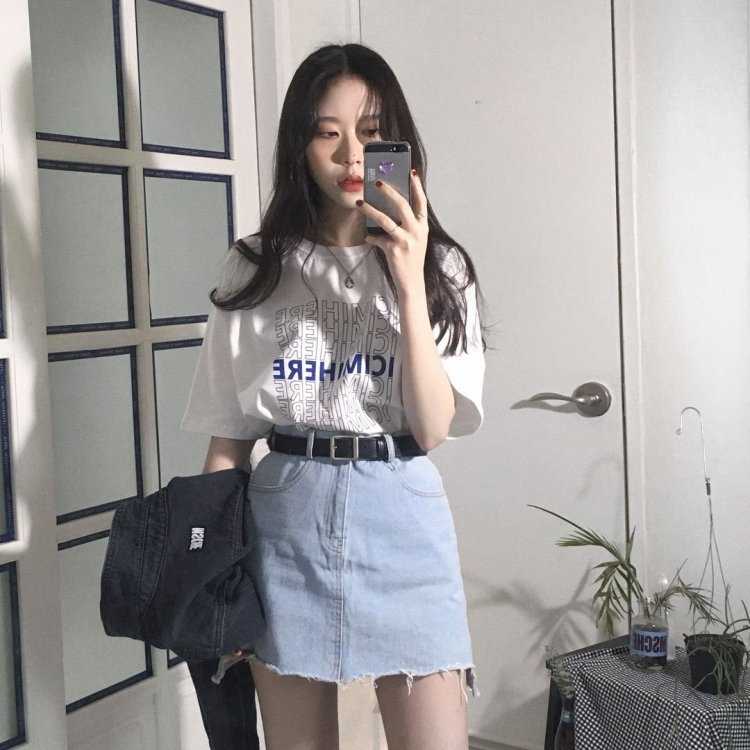 Корейские аутфиты для девушек