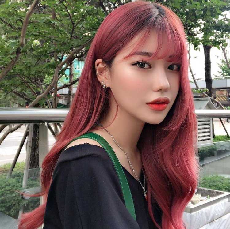 Корейские цвета волос