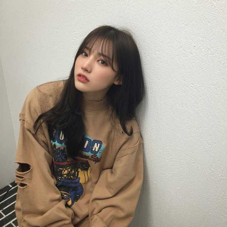 Красивые кореянки с челкой