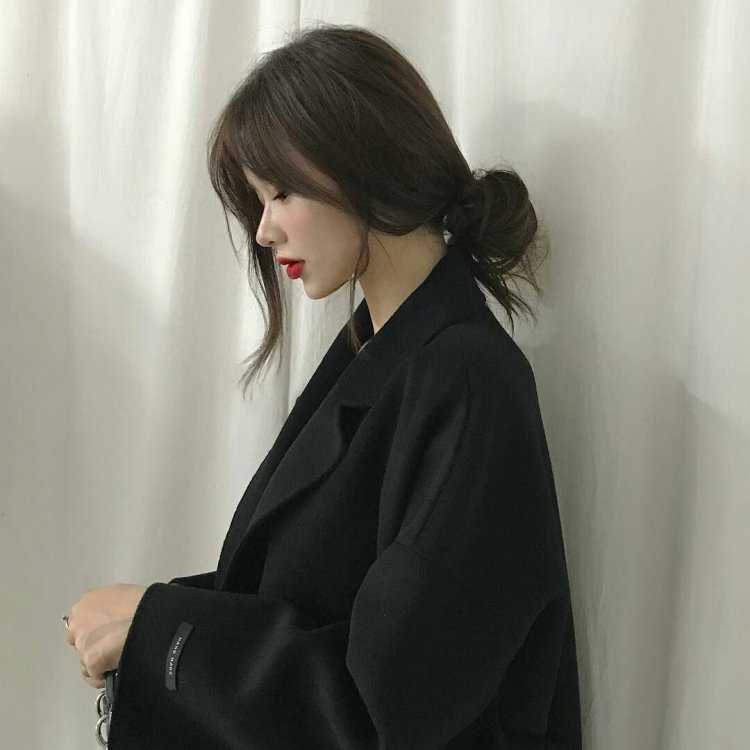 Причёски кореянок на длинные волосы