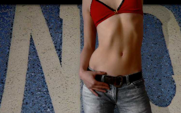 Красивая фигура со спины