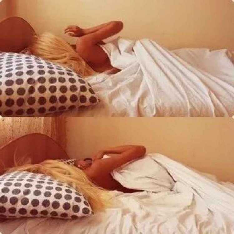 Татьяна Волощук в постели