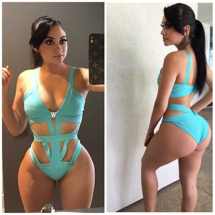 Jada Stevens в джинсах