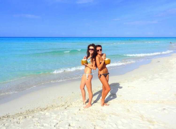 Варадеро пляж девушки