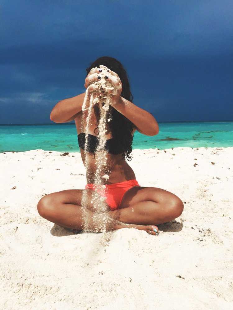 Пляжи Мексики девушки