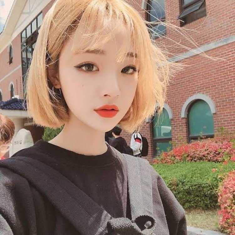 Кореянки ulzzang с каре