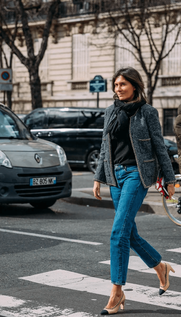 Уличная мода Франции уличная мода Парижа