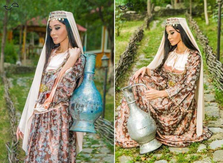 Азербайджанский национальный костюм женский