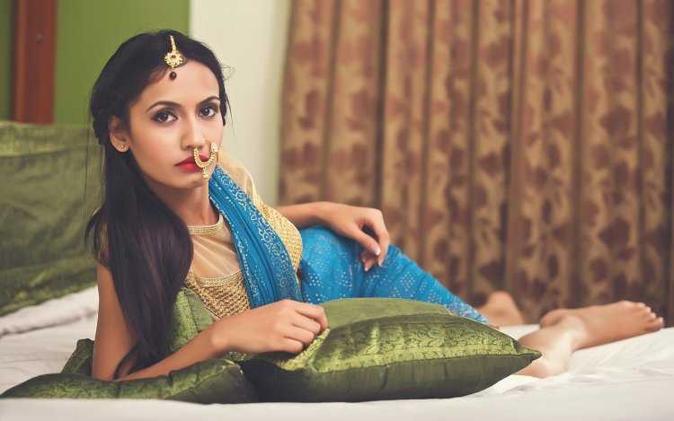 Худая индианка