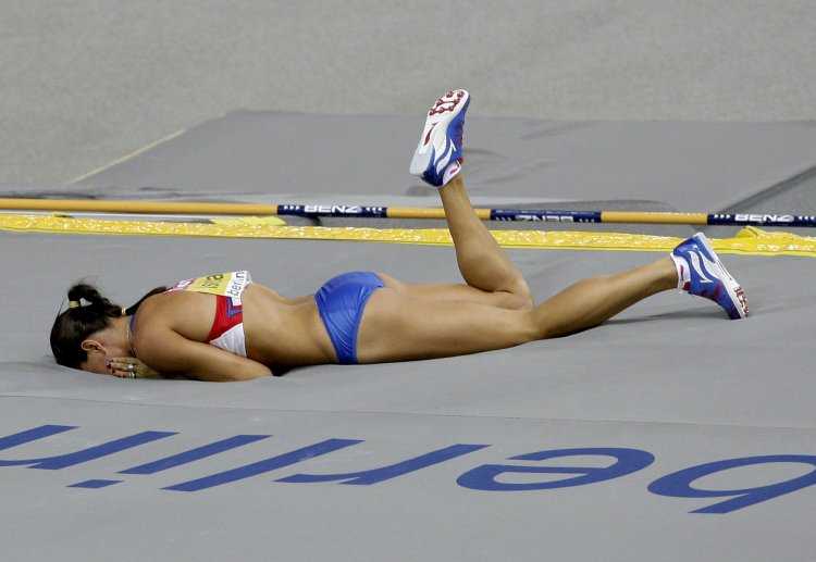 Елена Исинбаева легкая атлетика sexy