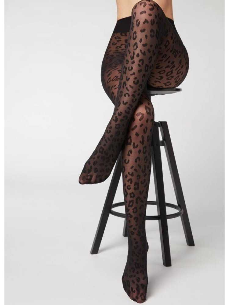 Колготки кальцедония фантазийные