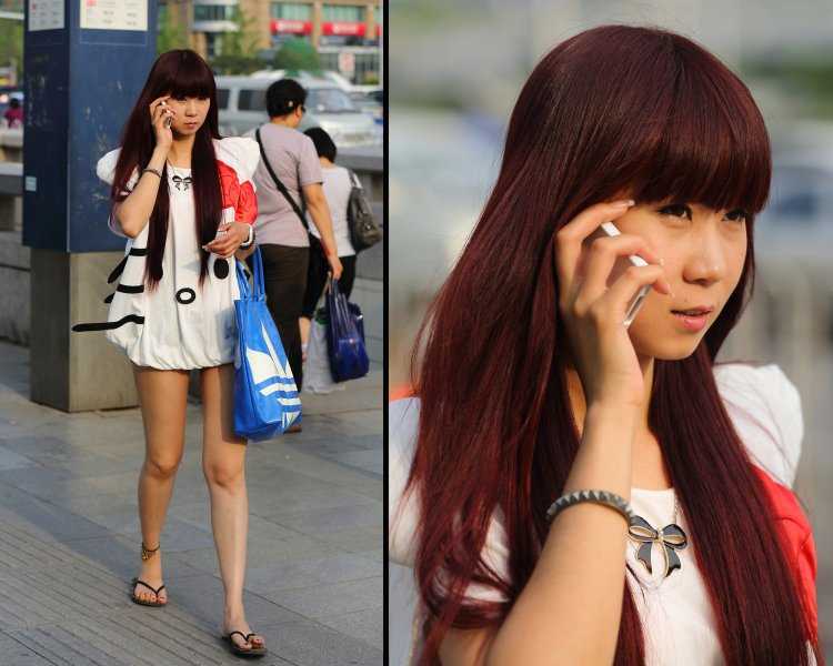 Обычные китайские девушки