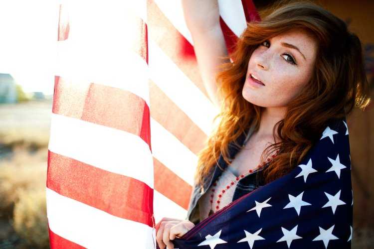 Красивые американские девушки