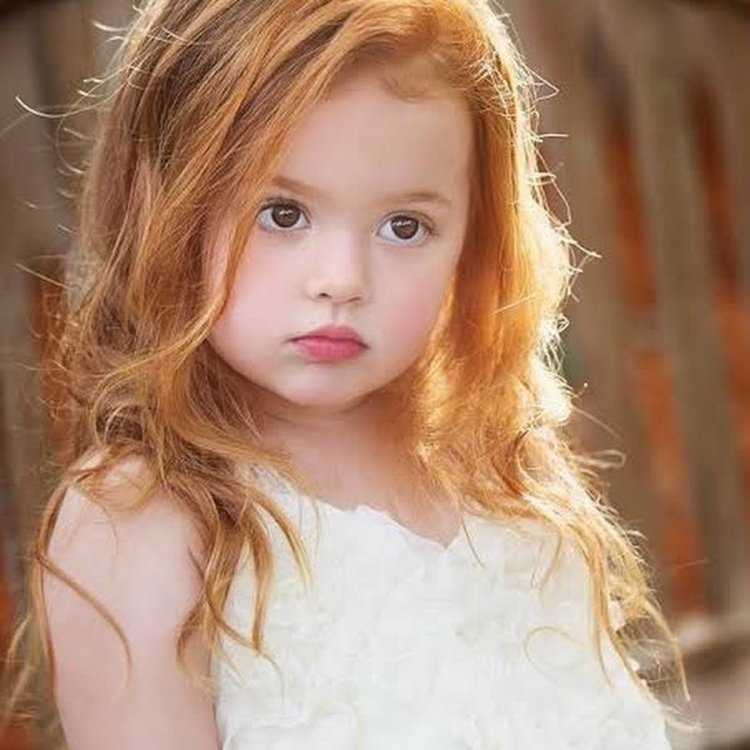 Рыжая девочка