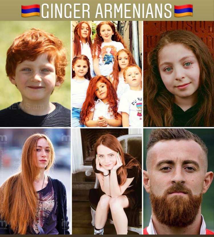 Рыжие армянские девушки8
