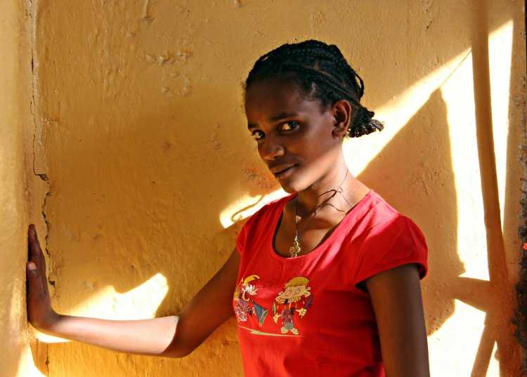 Эфиопские студентки