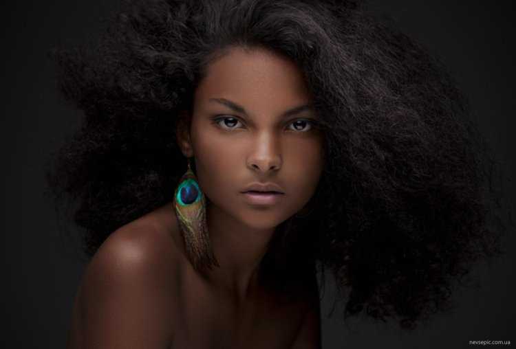 Темнокожие модели