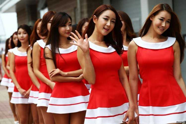Грид герлз в Южной Корее