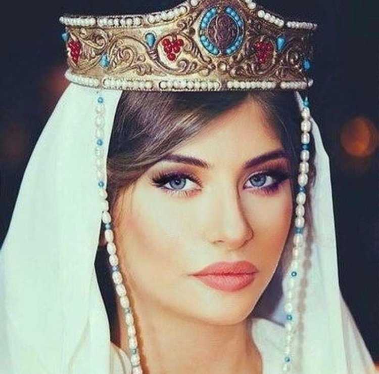 Красавицы грузинки женщин венчание