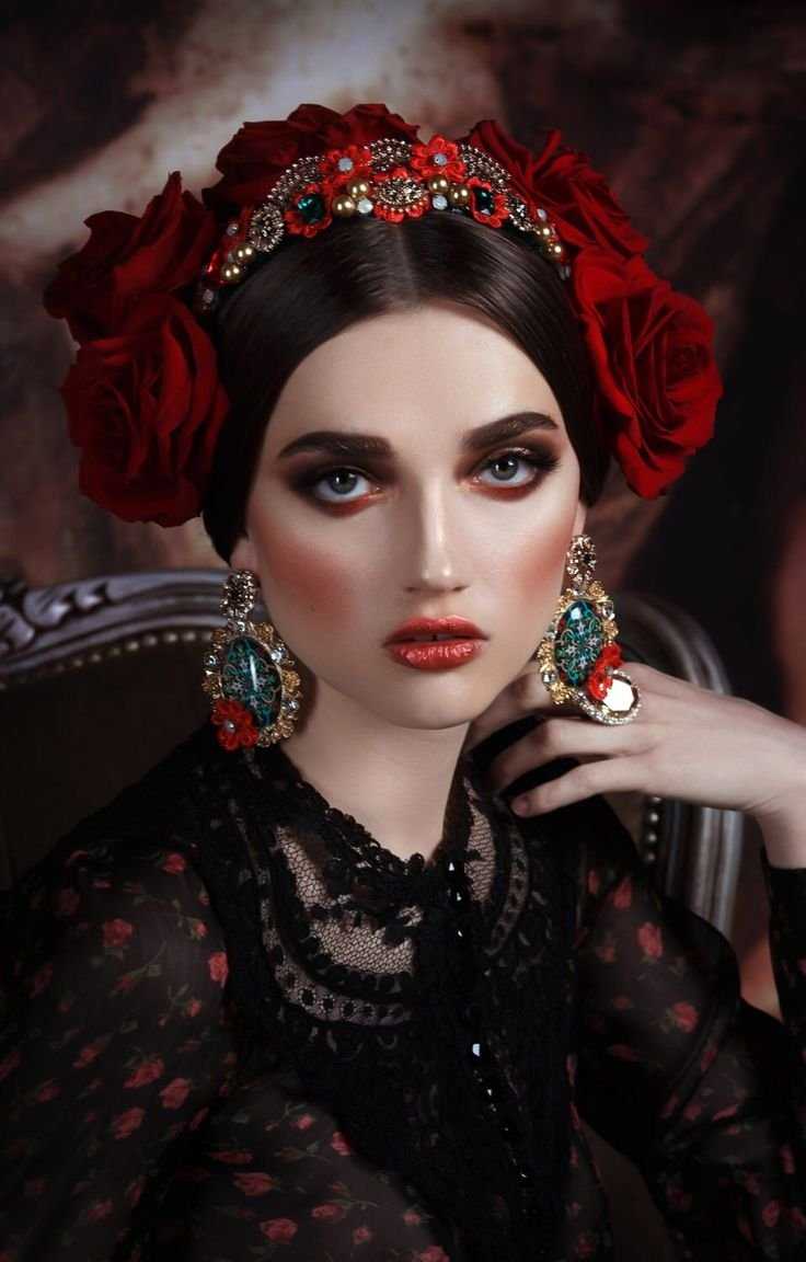 Обои девушка с розами