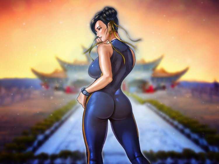 Chun li арт