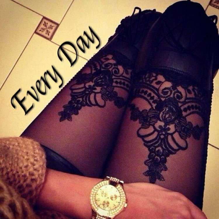 Супер ножки в чулочках7