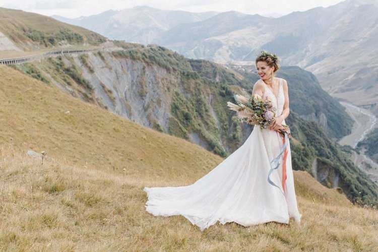 Свадьба свадьба в Грузии горы