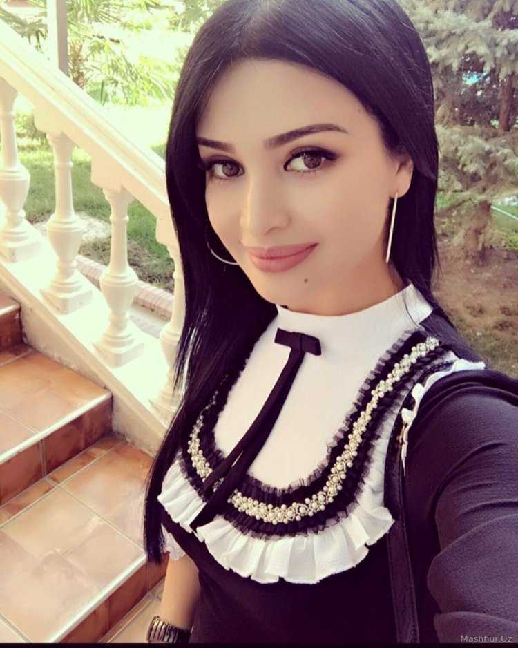 Таджикская модель Сафина Гаибова